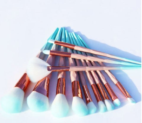 Blue Ocean Diamond Make-Up Brush