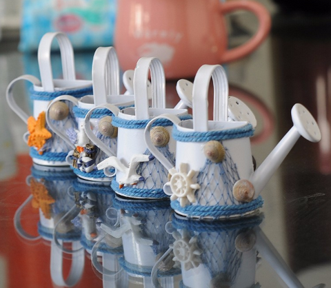 Mediterranean Watering Pot Magnet (4 PCS)