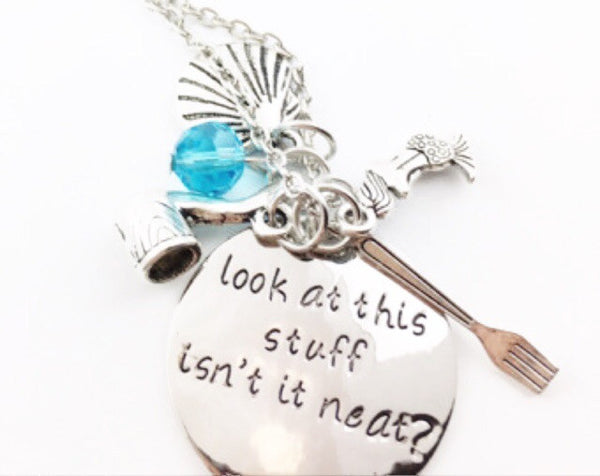 "Isn't it neat" Little Mermaid Necklace