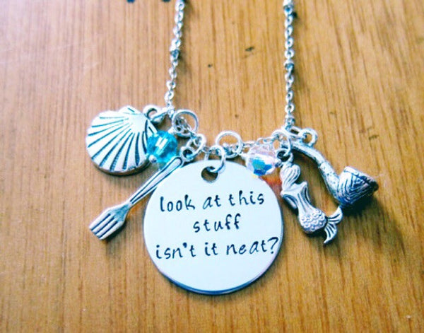"Isn't it neat" Little Mermaid Necklace