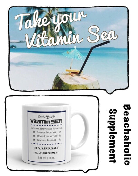 Vitamin Sea Daily Supplement Coffee Mug