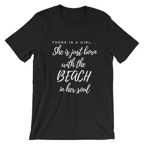 Limited Edition Girl with Beach Soul T-Shirt