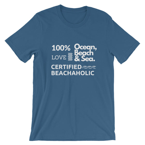 Limited Edition Certified Beachaholic Unisex T-Shirt