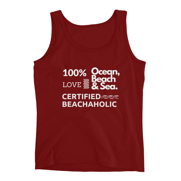 Limited Edition Certified Beachaholic Ladies' Tank - Style 2