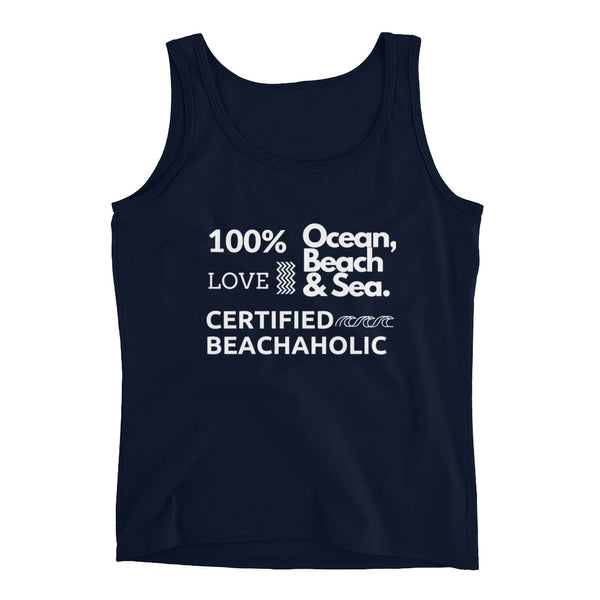 Limited Edition Certified Beachaholic Ladies' Tank - Style 2