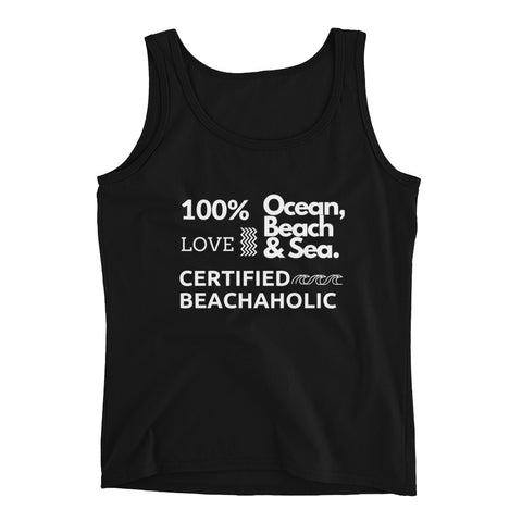 Limited Edition Certified Beachaholic Ladies' Tank - Style 2