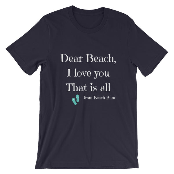 Beach I Love You Unisex T-Shirt