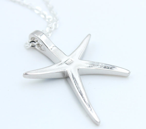 Blue Opal Sea Star Necklace