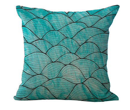 Blue Sea Series Cushion Cover