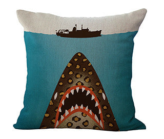 Blue Sea Series Cushion Cover