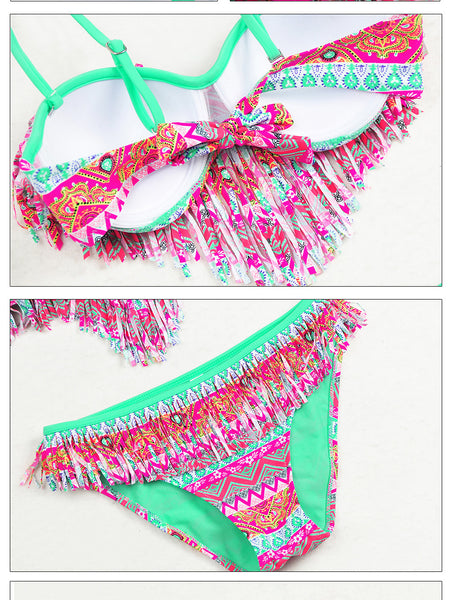 Sexy Colorful Brazilian Beach Bikini