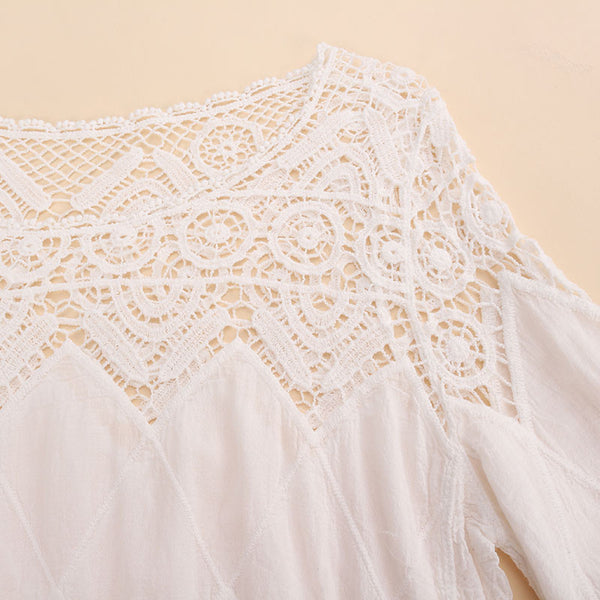Beach Lace Mini Dress