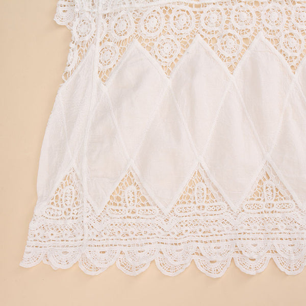 Beach Lace Mini Dress