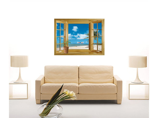 3D Beach Sticker - Simply Adore