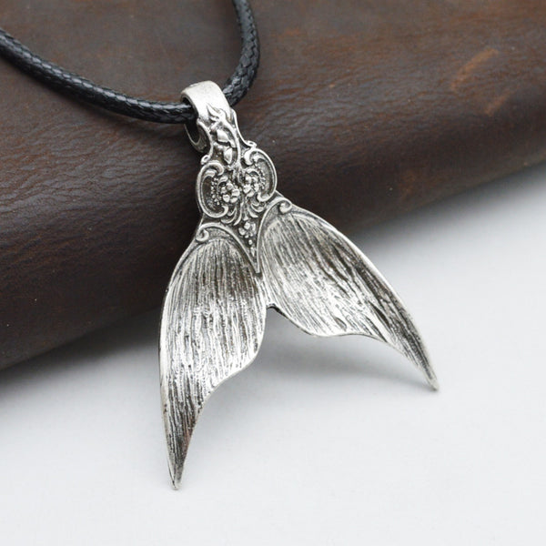 Mermaid Tail Pendant Necklace