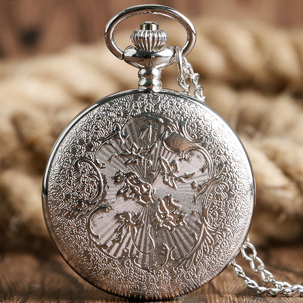 Mermaid Quartz Pocket Watch