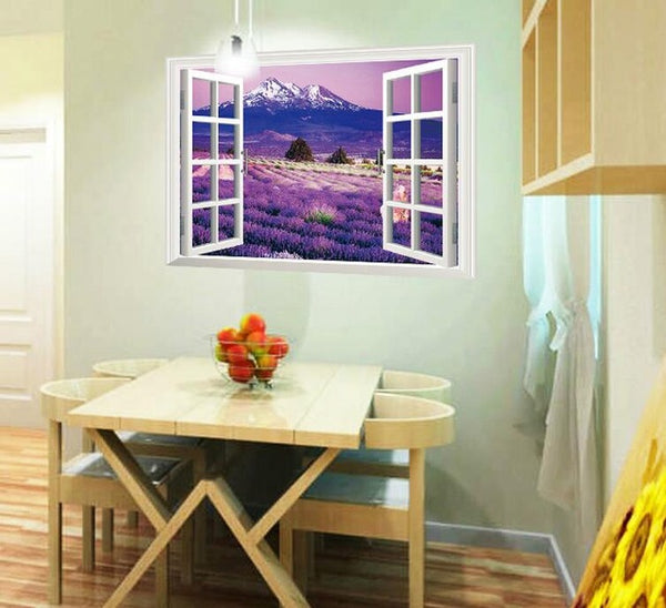 Beach Sea 3D Window Wall Sticker (20 Styles)