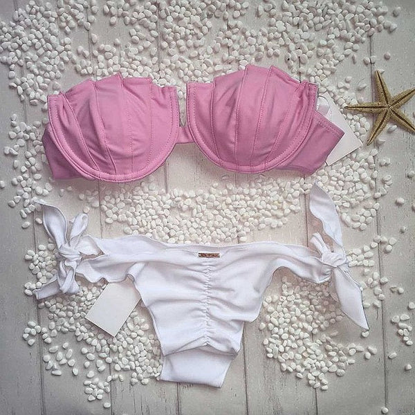 Shell Push Up Bikini Set