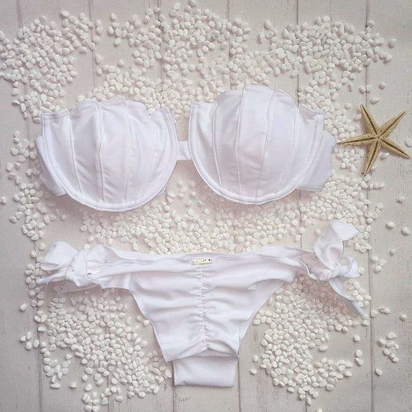 Shell Push Up Bikini Set