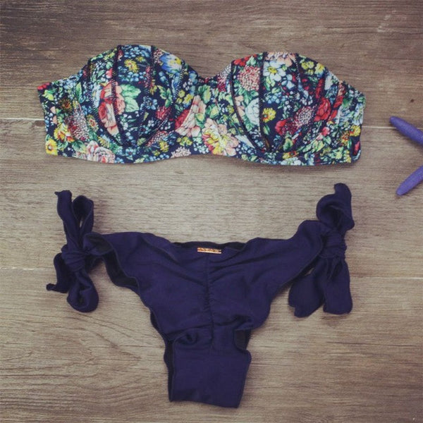 Shell Push Up Bikini Set
