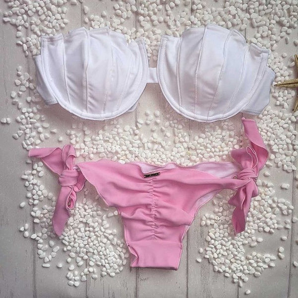 Shell Push Up Bikini Set