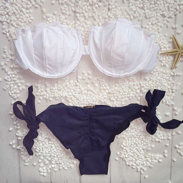 Shell Push Up Bikini Set