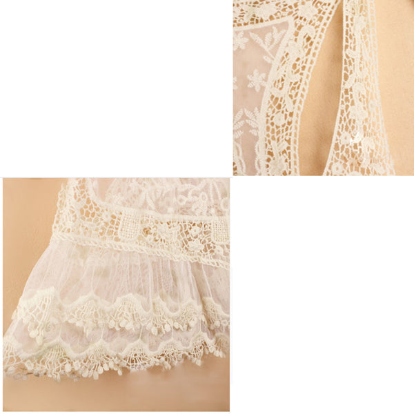 Hollow Out Crochet Sexy Cover Up