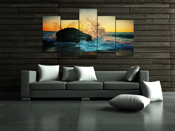 Limited Edition 5 Piece Surf Reef Canvas