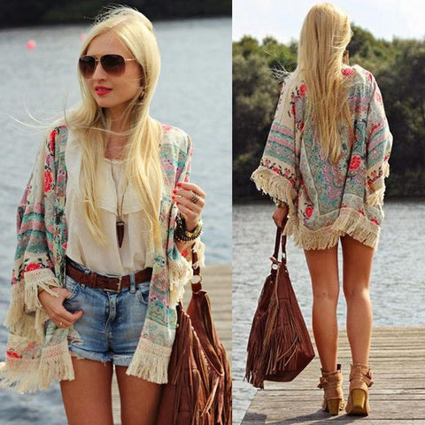 Floral Lace Cover Up