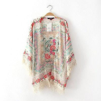 Floral Lace Cover Up