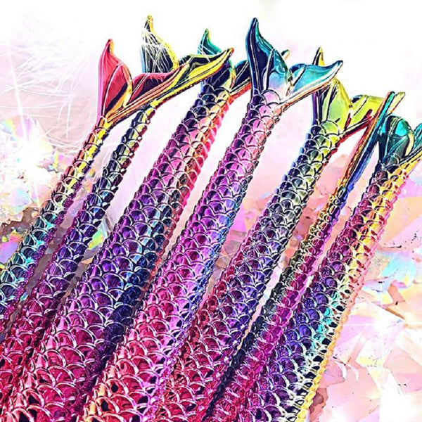 Mermaid Makeup Brush Set (10 pieces)