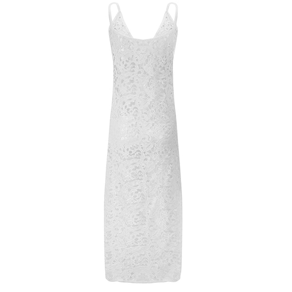 Bohemian Hippie Lace Beach Dress