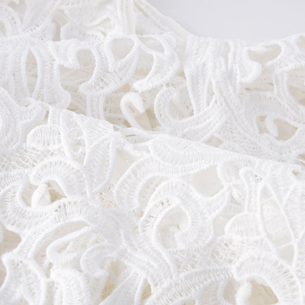 Bohemian Hippie Lace Beach Dress
