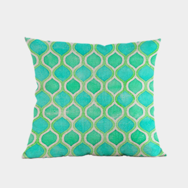Colorful Geometric Cushion Cover