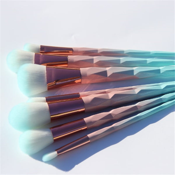 Blue Ocean Diamond Make-Up Brush