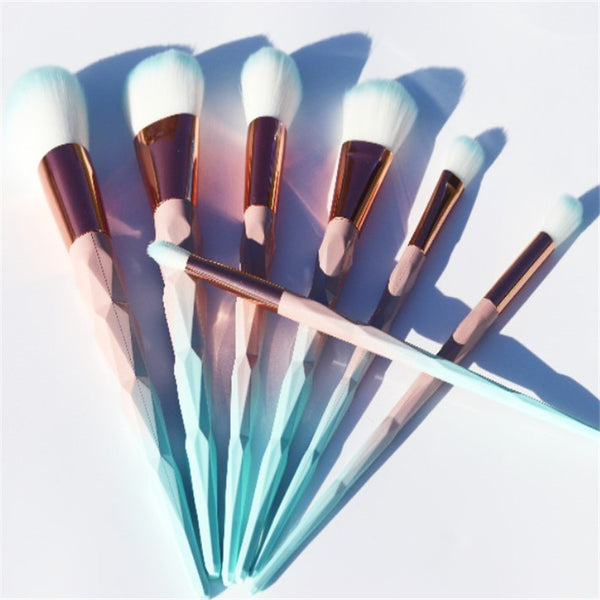 Blue Ocean Diamond Make-Up Brush