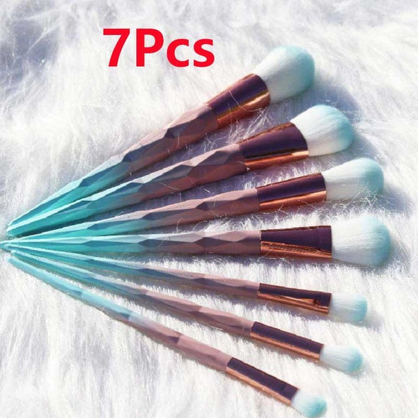 Blue Ocean Diamond Make-Up Brush