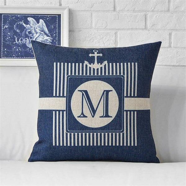 Sailing Printing Cushion Cover