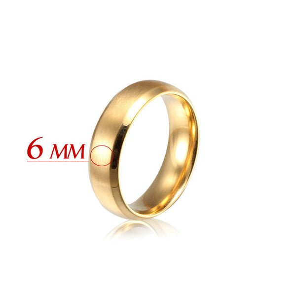 Blue Stainless Steel Ring