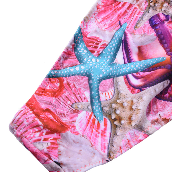 Pink Mermaid Shells Bikini