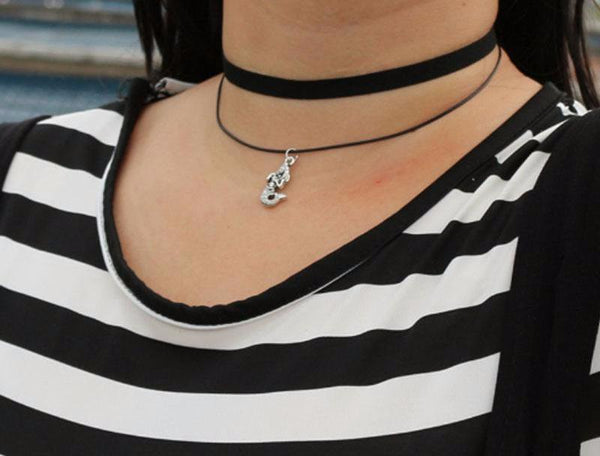 Vintage Double Layer Mermaid Choker