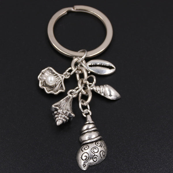 Vintage Dreaming Of The Sea Beach Keychain