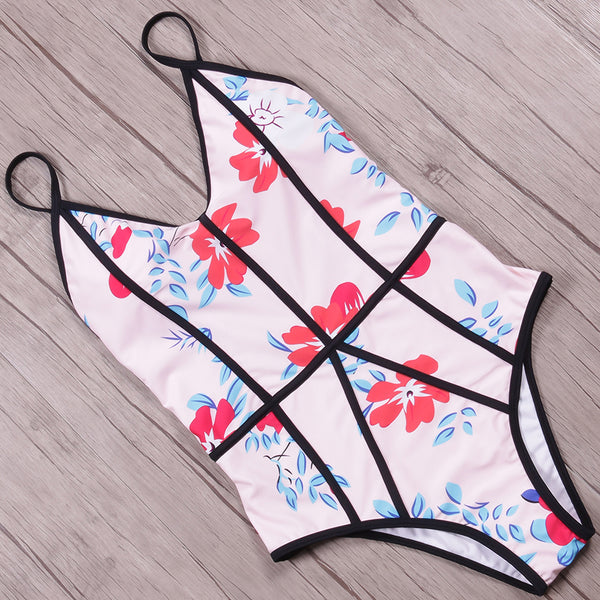 Sexy Patchwork Swimsuit