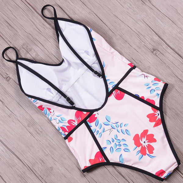 Sexy Patchwork Swimsuit