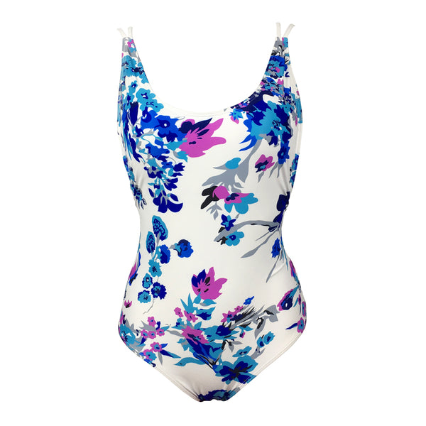 Floral Printed Bandage Swimsuit