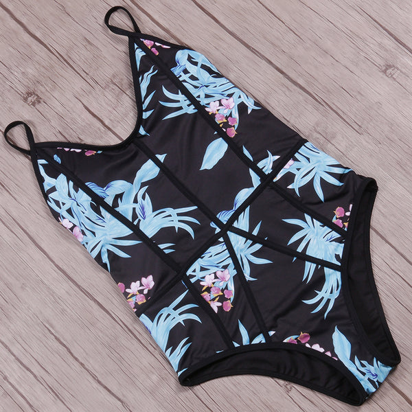 Sexy Patchwork Swimsuit