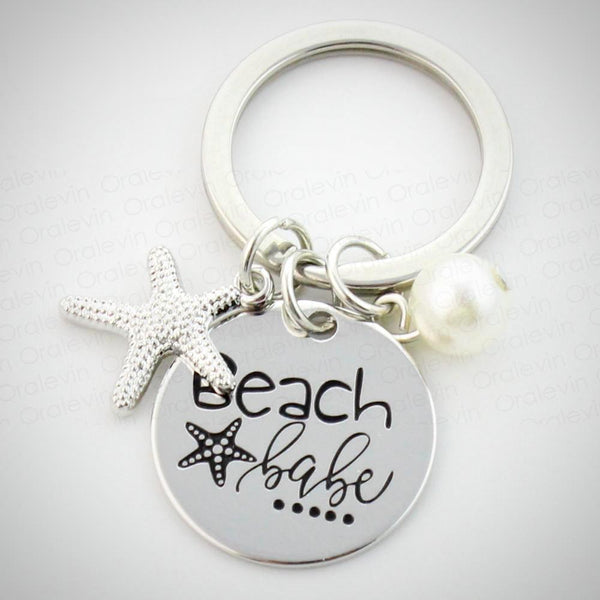 BEACH BABE Keychain