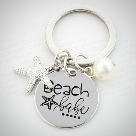 BEACH BABE Keychain