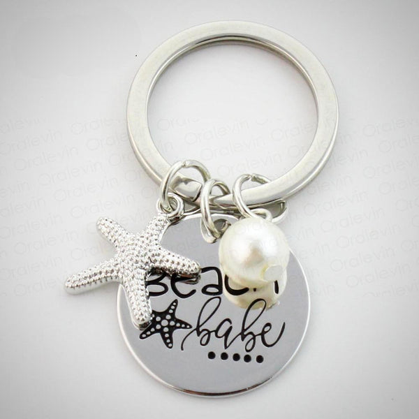 BEACH BABE Keychain