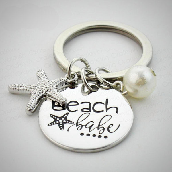 BEACH BABE Keychain